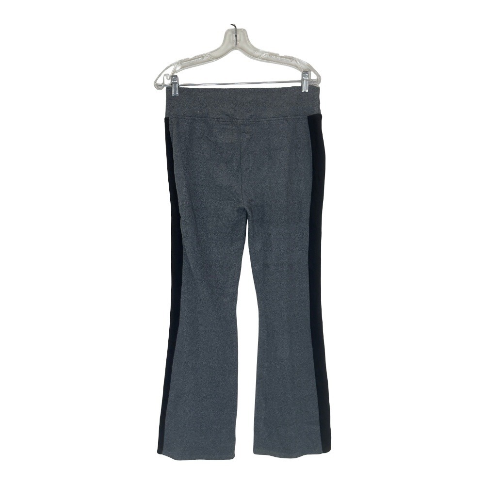 Cuddl Duds Fleecewear‎ Bootcut Pants Womens Small Charcoal Heather Black Stretch